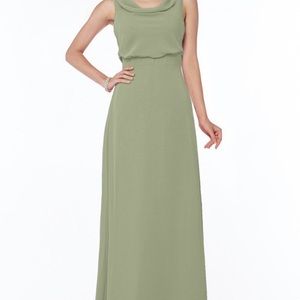 Colors Bridesmaid | Moss Green Eileen Dress